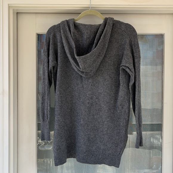 Cynthia Rowley 2-Ply Cashmere Hoodie Sweater - Picture 7 of 7
